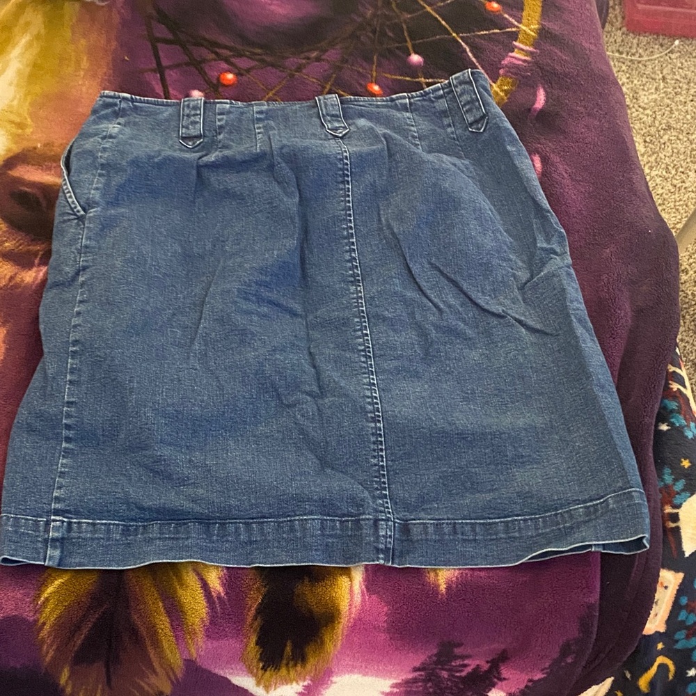 Denim Blue Women's Skirt